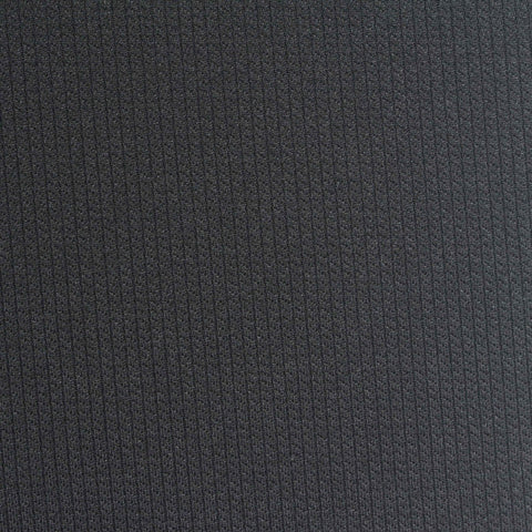 Dark Grey Marl Rib Knit, Polyester, 250 gsm, 165 cm, ref EF-271075