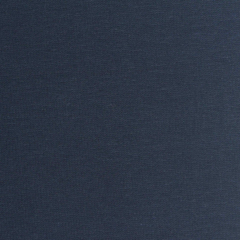 Cotton Nylon Stretch Ponte Knit Fabric, 290 gsm, 155 cm — Navy