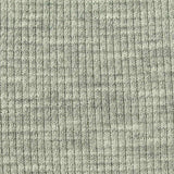 Light Grey Heathered-Marl Waffle Knit, Poly-Cotton — texture