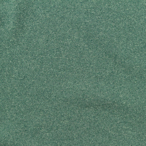 Green Marl Jersey Knit, Polyester, 180 gsm