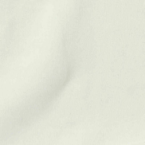 Polyester Stretch Milk Silk Knit Fabric, 110 gsm, 165 cm — White