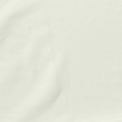 Polyester Stretch Milk Silk Knit Fabric, 110 gsm, 165 cm — White