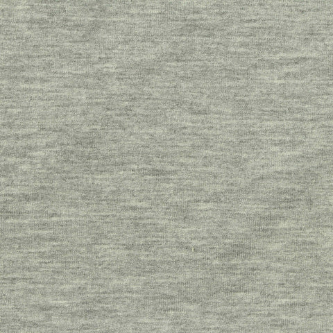 Heather Grey Marl French Terry, Viscose-Cotton