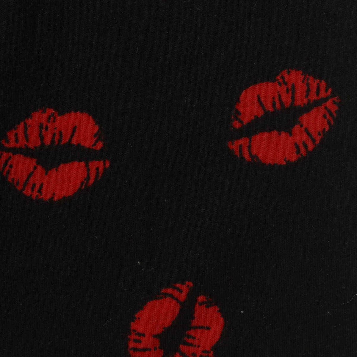 Printed 100% Cotton Jersey Knit Fabric, 160 gsm, 165 cm — Black