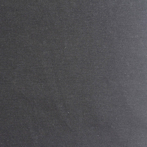 Polyester Tencel Lyocell Stretch Rib Knit Fabric, 240 gsm, 165 cm — Grey