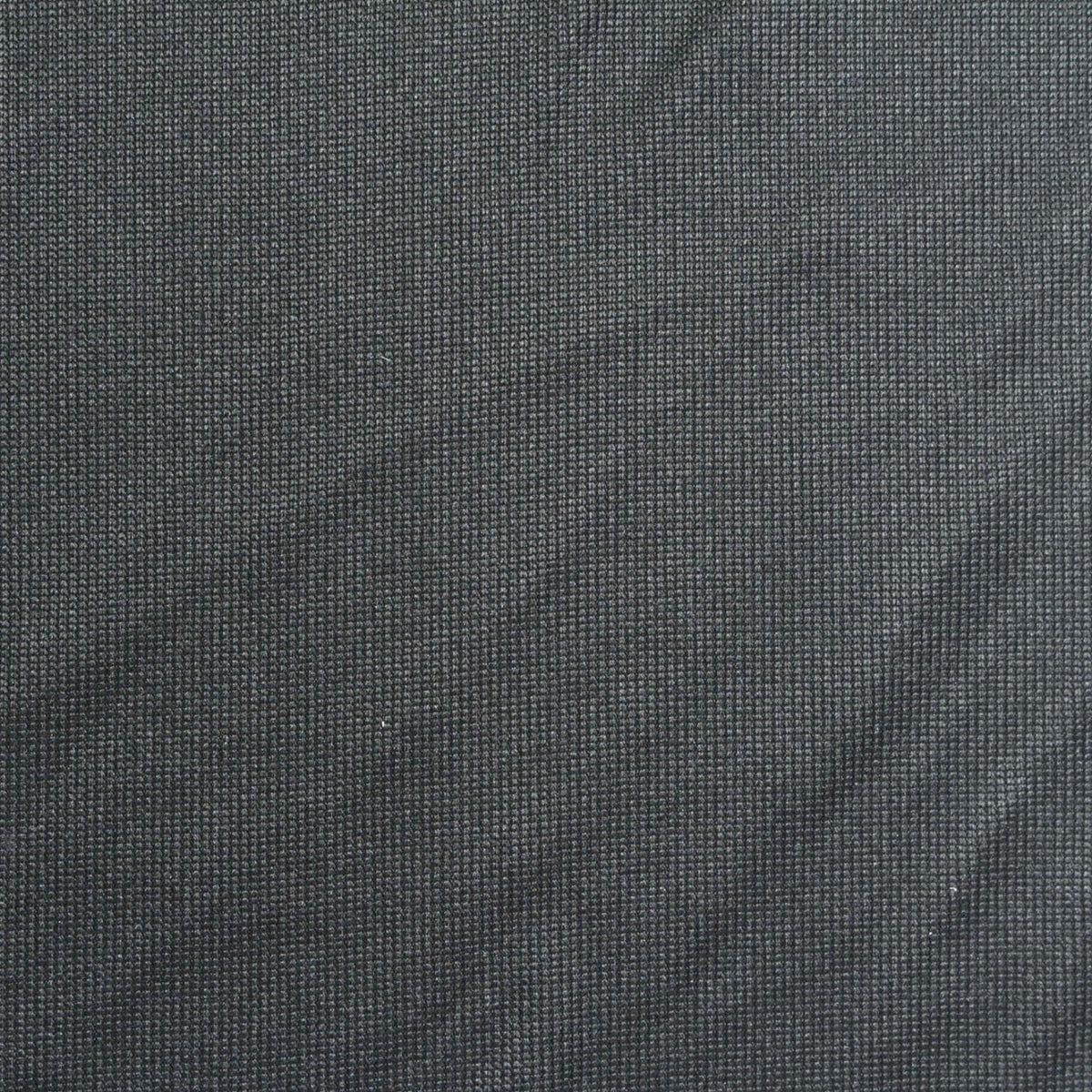 Dark Grey Marl Rib Knit, Polyester, 230 gsm, 200 cm