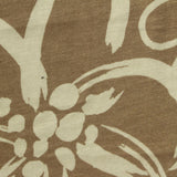 Cream Floral Jersey Knit, Viscose