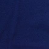 Polyester Stretch Linen-Look Fabric, 220 gsm, 160 cm — Navy