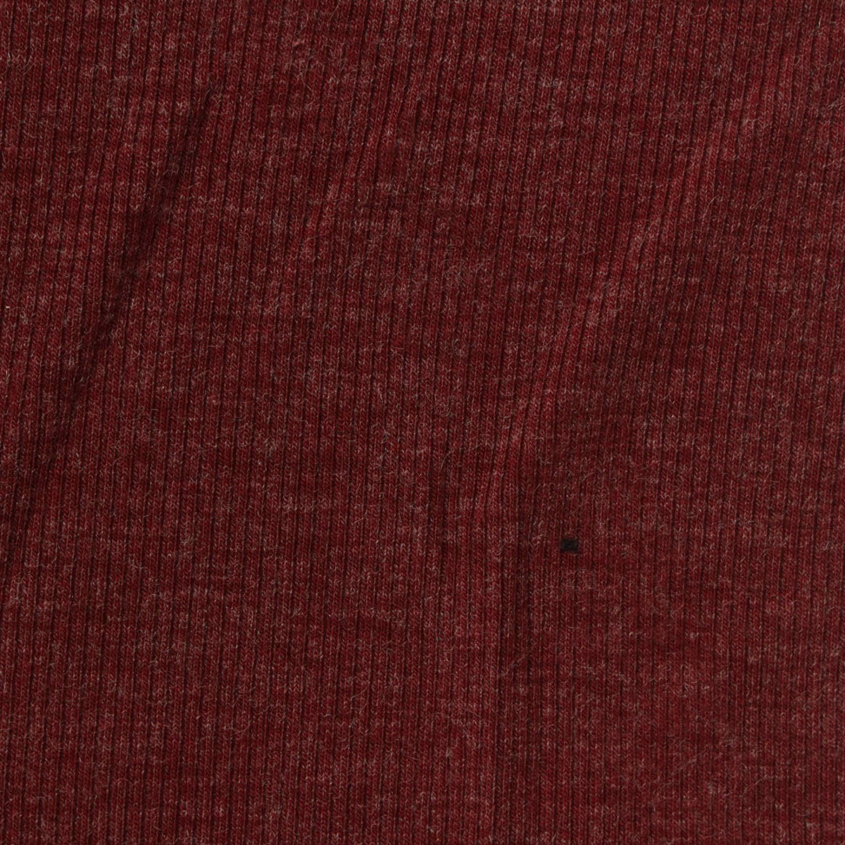 Red Marl Rib Knit, Poly-Viscose, 260 gsm