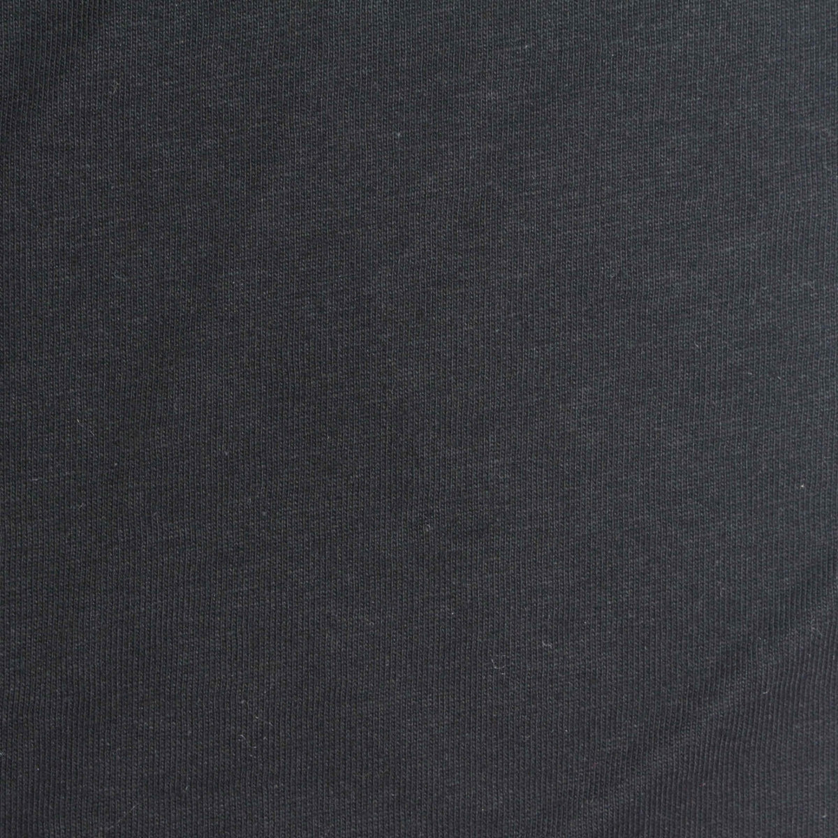 100% Cotton Jersey Knit Fabric, 140 gsm, 185 cm — Black