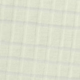 Cream Tone-on-Tone Grid Rib Knit, Viscose — texture
