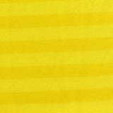 Yellow Stripe Interlock Knit, Cotton-Viscose