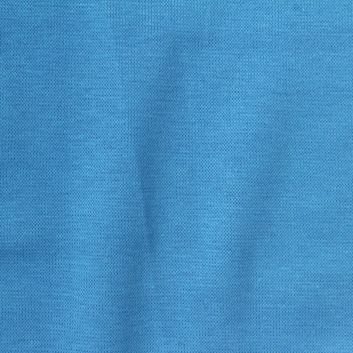 Cotton Tencel Lyocell Stretch Rib Knit Fabric, 189 gsm, 160 cm — Blue