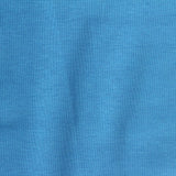 Cotton Tencel Lyocell Stretch Rib Knit Fabric, 189 gsm, 160 cm — Blue