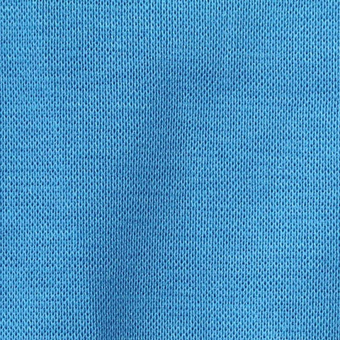 Cotton Tencel Lyocell Stretch Rib Knit Fabric, 189 gsm, 160 cm — Blue