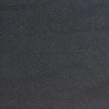 Cotton Stretch Interlock Knit Fabric, 277 gsm, 170 cm — Black