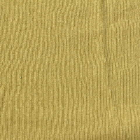 Cotton Polyester Rib Knit Fabric, 170 gsm, 184 cm — Khaki