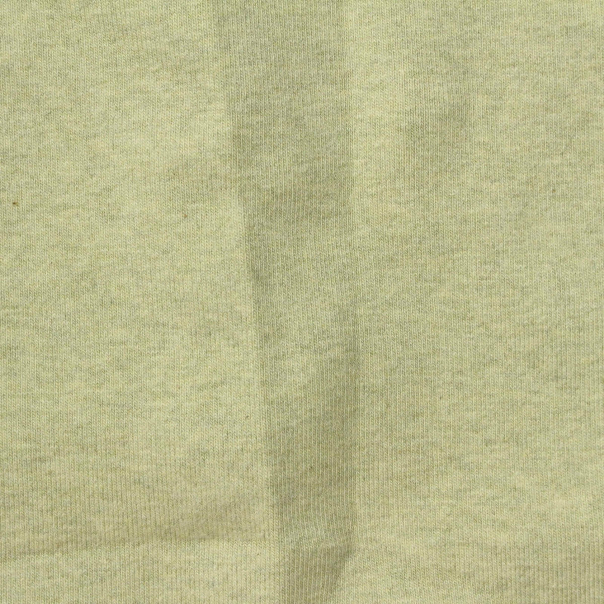 Light Green Heathered-Marl Rib Knit, Cotton, 473 gsm