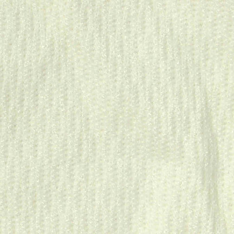 Viscose Polyester Blend Mesh Fabric, 325 gsm, 156 cm — White