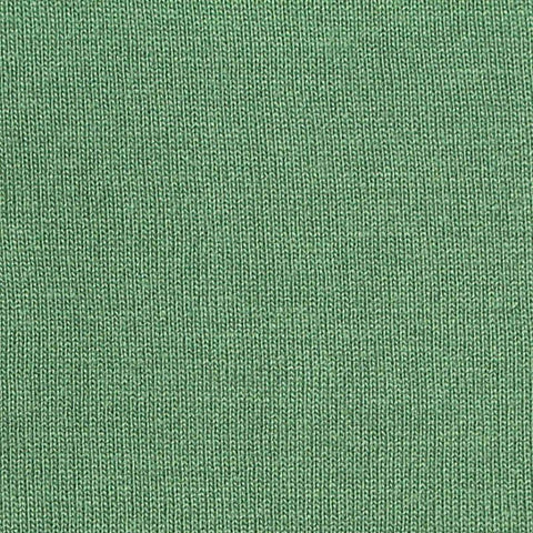 Polyester Cotton Blend Jersey Knit Fabric, 170 gsm, 184 cm — Green