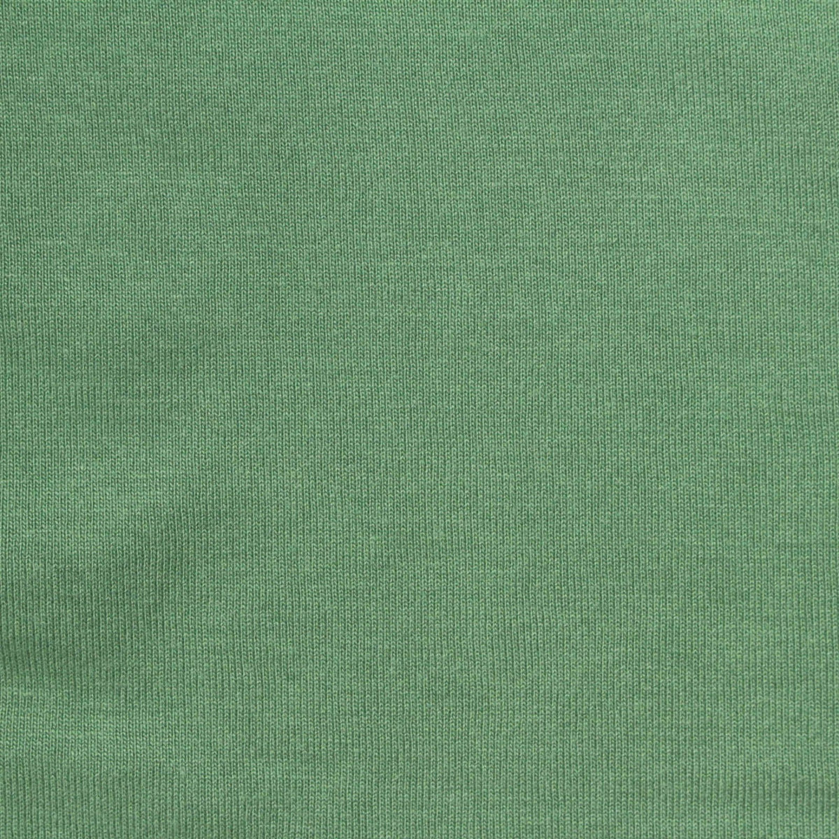 Polyester Cotton Blend Jersey Knit Fabric, 170 gsm, 184 cm — Green