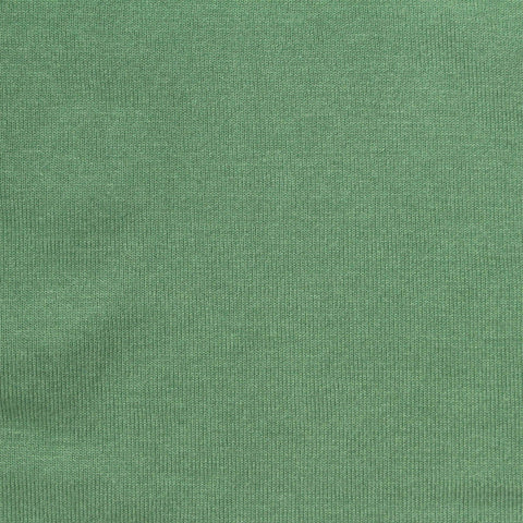 Polyester Cotton Blend Jersey Knit Fabric, 170 gsm, 184 cm — Green
