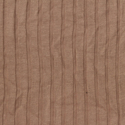 100% Viscose Rib Knit Fabric, 135 gsm, 154 cm — Brown