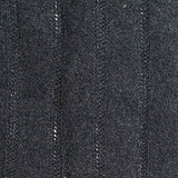 Polyester Viscose Stretch Rib Knit Fabric, 245 gsm, 160 cm — Grey — texture