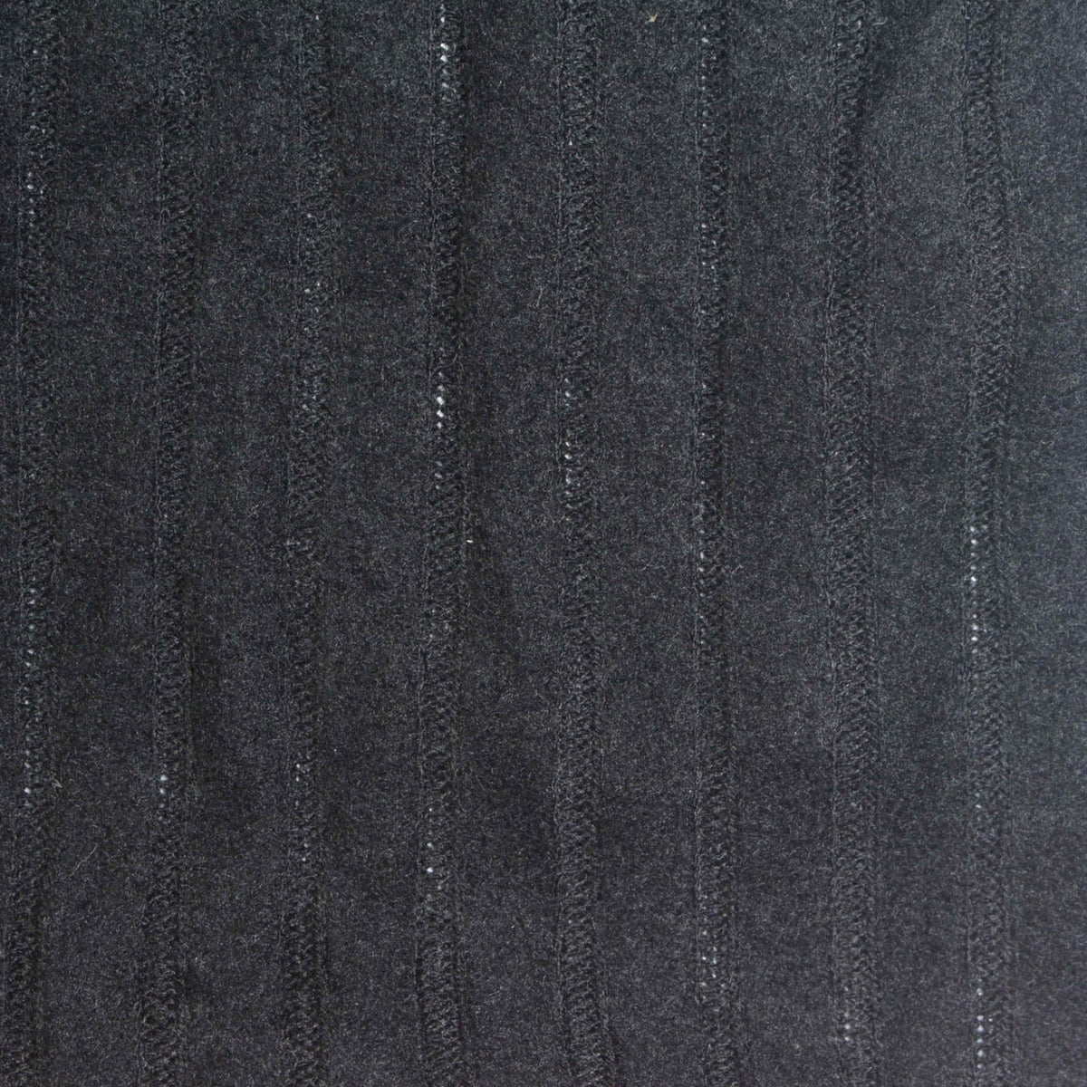 Polyester Viscose Stretch Rib Knit Fabric, 245 gsm, 160 cm — Grey