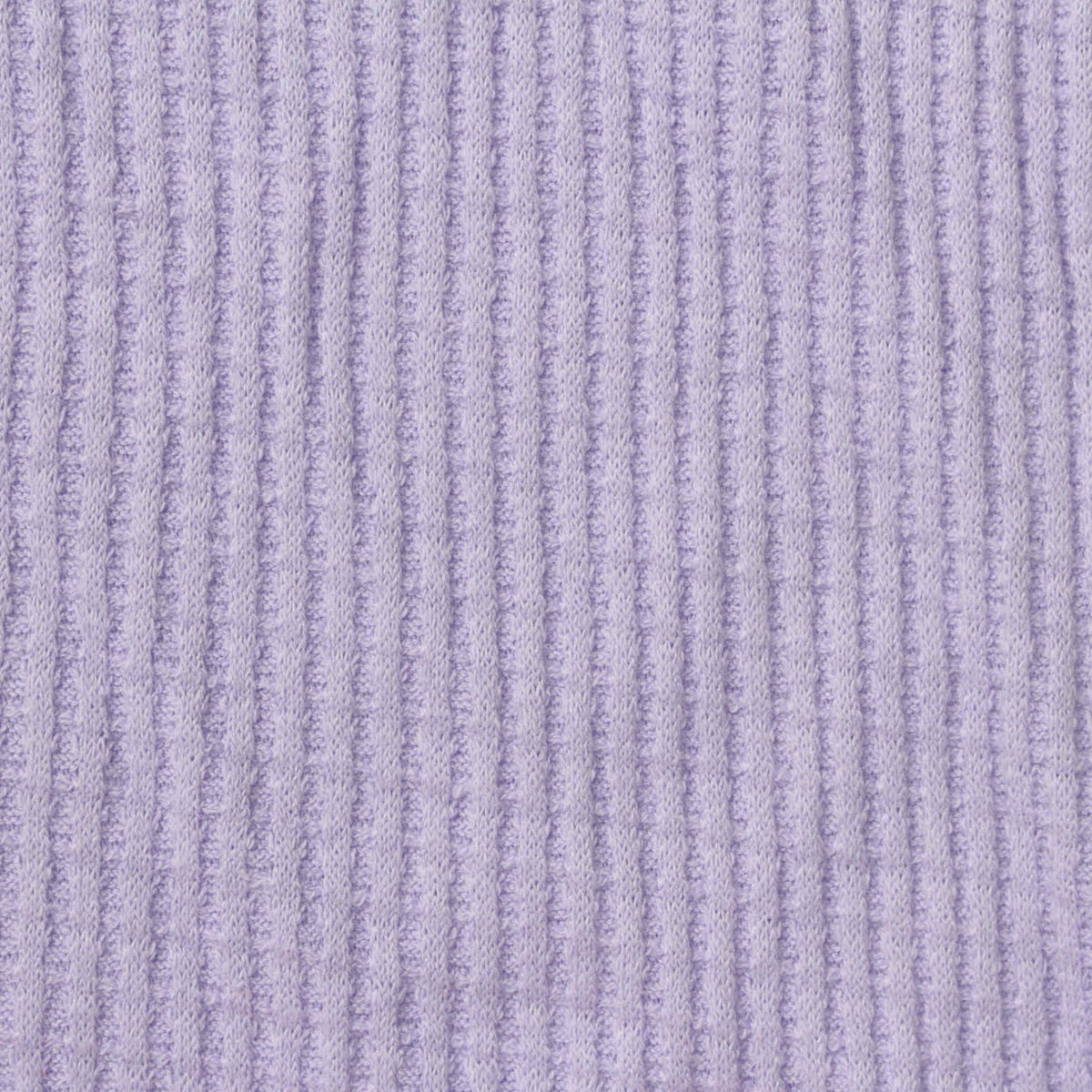 Cotton Polyester Stretch Waffle Knit Fabric, 198 gsm, 170 cm — Purple