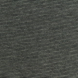 Dark Grey Horizontal-Stripe Interlock Knit, Cotton-Poly