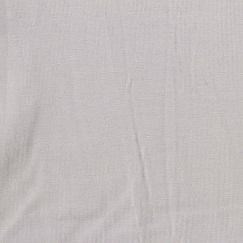 Viscose Cotton Stretch Jersey Knit Fabric, 187 gsm, 180 cm — Grey
