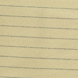 Grey Horizontal-Stripe Interlock Knit, Polyester — texture
