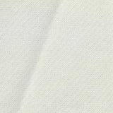 Brushed Polyester Cotton French Terry Fabric, 235 gsm, 190 cm — White — texture