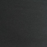 Polyester Viscose Stretch Ponte Knit Fabric, 325 gsm, 154 cm — Black