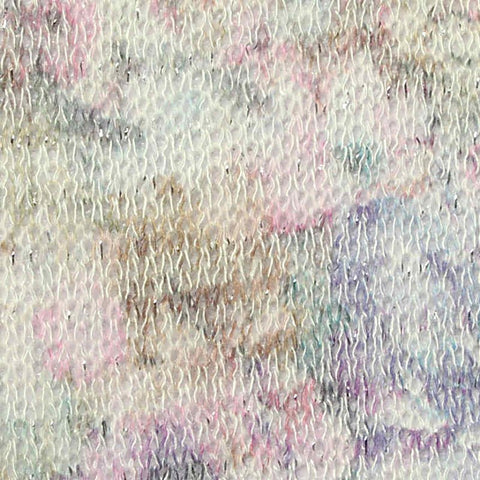 Beige Watercolor Chunky Knit, Poly-Viscose