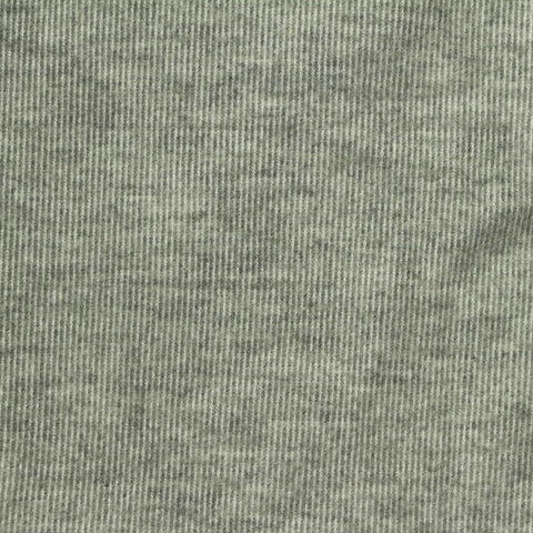 Heathered Grey-Green Marl Velvet, Polyester, 285 gsm