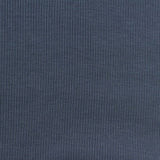 Cotton Polyester Stretch Rib Knit Fabric, 280 gsm, 108 cm — Navy