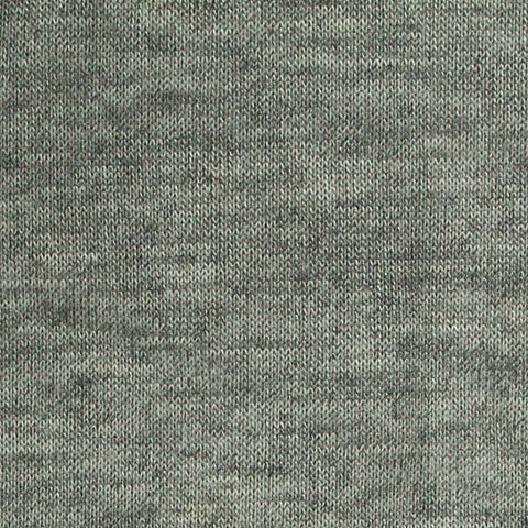 Heather Grey Marl Jersey Knit, Polyester, 208 gsm