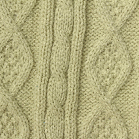 Jacquard 100% Acrylic Knit Fabric, 351 gsm, 154 cm — Khaki