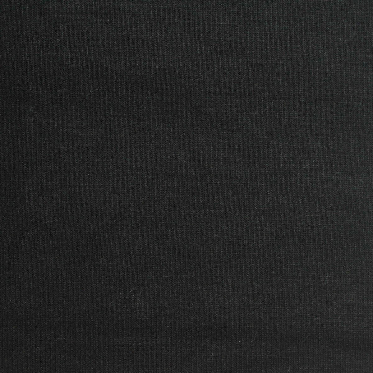 Jersey Knit Fabric, 180 gsm, 150 cm — Black