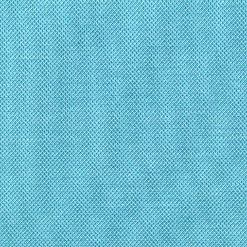 Viscose Nylon Stretch Piqué Knit Fabric, 243 gsm, 146 cm — Blue