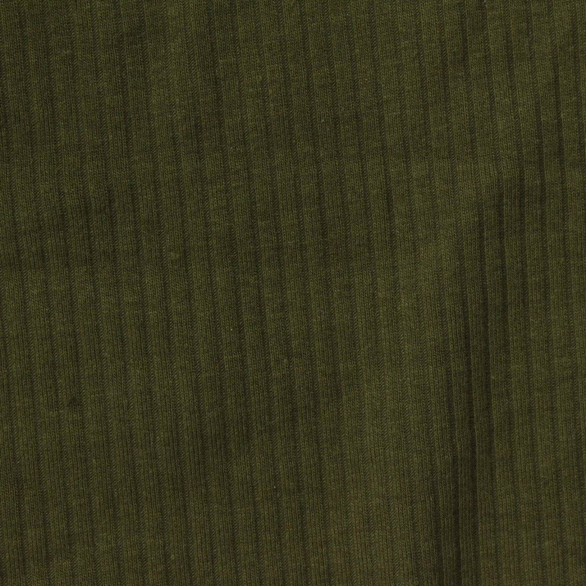 Cotton Modal Stretch Rib Knit Fabric, 188 gsm, 142 cm — Green
