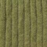 Polyester Viscose Stretch Rib Knit Fabric, 220 gsm, 156 cm — Green