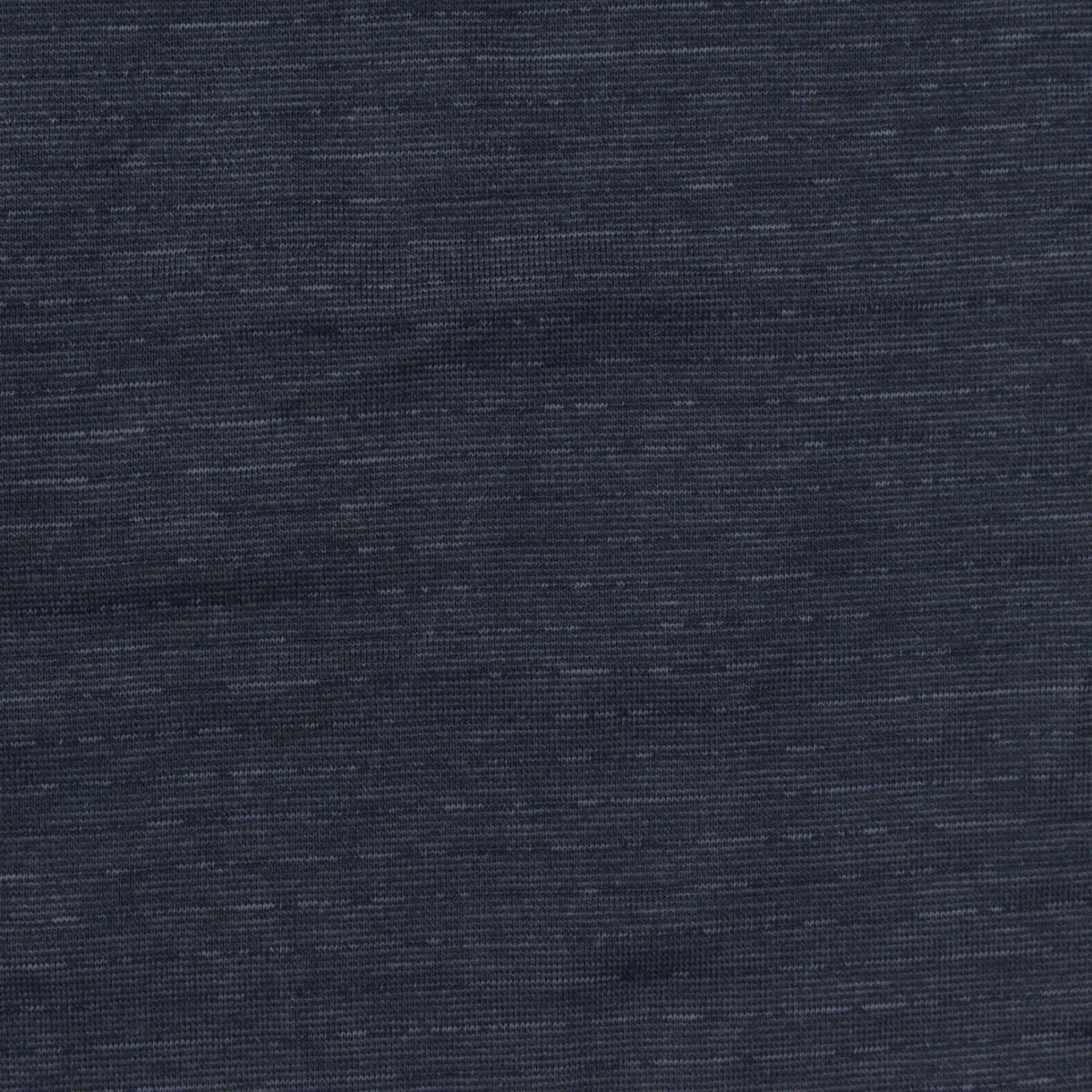 Dark Blue Marl Jersey Knit, Poly-Cotton, 175 gsm