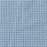 Light Blue Geometric Knit, Poly-Cotton