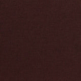 Polyester Viscose Stretch Rib Knit Fabric, 280 gsm, 160 cm — Brown