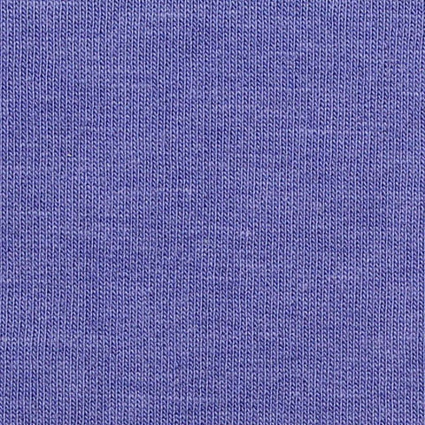 Brushed Cotton Viscose Stretch French Terry Fabric, 215 gsm, 160 cm — Purple