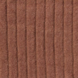 Polyester Stretch Rib Knit Fabric, 220 gsm, 144 cm — Brown