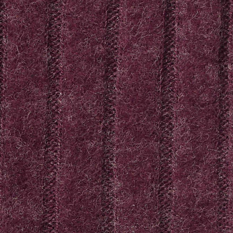 Plum Marl Rib Knit, Polyester